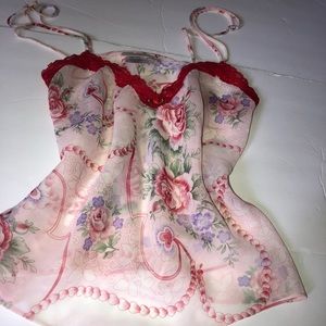 Sheer Night Shirt - Rose